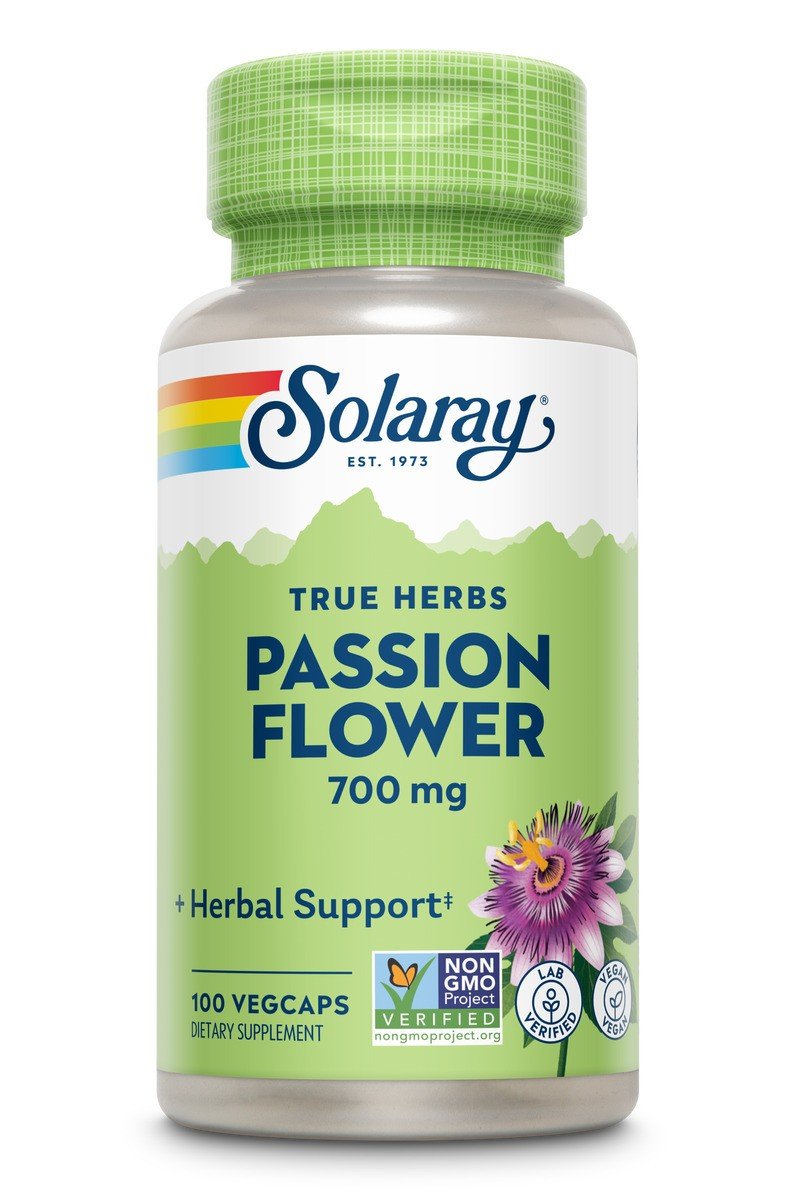 Solaray Passion Flower 330mg 100 Capsule