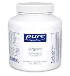 L-Arginine | Pure Encapsulations | Cardiovascular Support | Immune Support | Hypo-Allergenic | Dietary Supplement | 180 VegCaps | VitaminLife