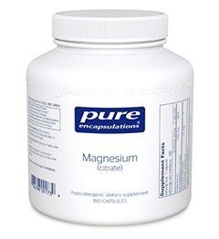 Pure Encapsulations Magnesium Citrate 180 Vegcap