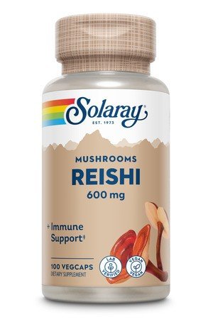 Solaray Reishi Mushroom 600mg 100 Capsule