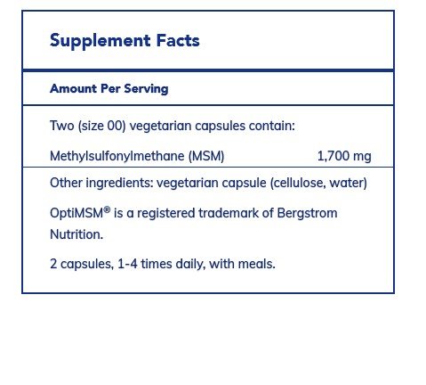 Pure Encapsulations MSM 250 Vegcap