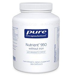 Pure Encapsulations Nutrient 950 without Iron 360 Vegcap