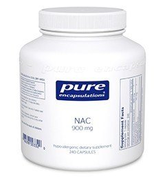 Pure Encapsulations NAC (N-Acetyl-L-Cysteine) 900 mg 240 Vegcap
