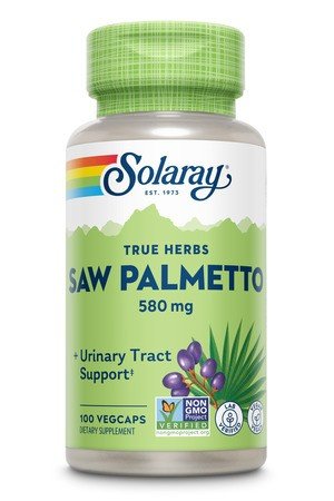 Solaray Saw Palmetto Berries 580mg 100 VegCaps