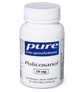 Pure Encapsulations Policosanol 20 mg 120 Vegcap