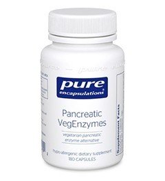 Pure Encapsulations Pancreatic VegEnzymes 180 VegCap