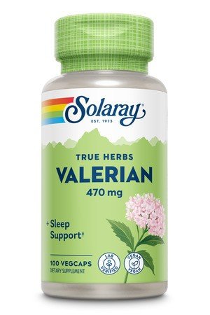 Solaray Valerian Root 470mg 100 Capsule