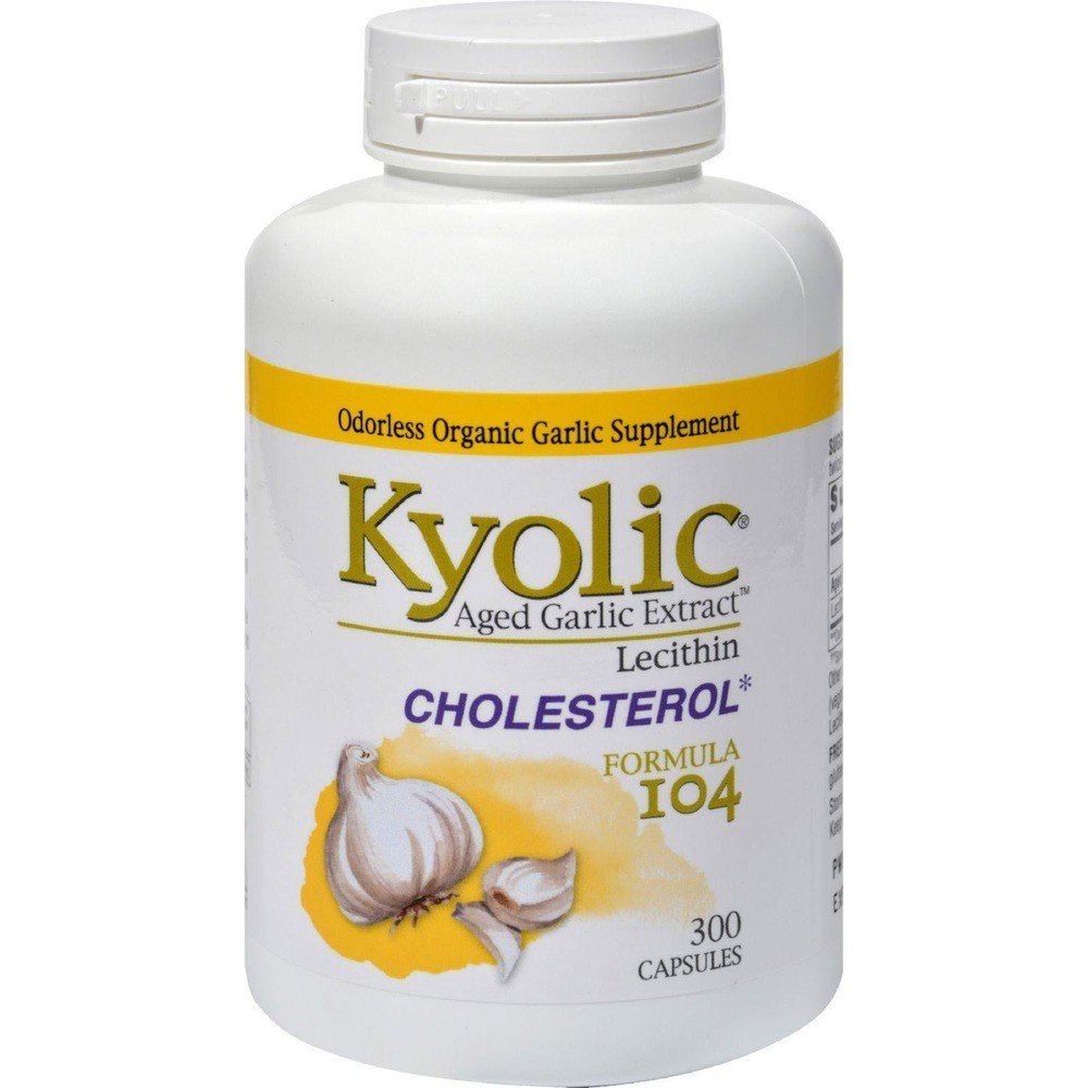 Kyolic Cholesterol Health Lecithin Formula 104 300 Capsule