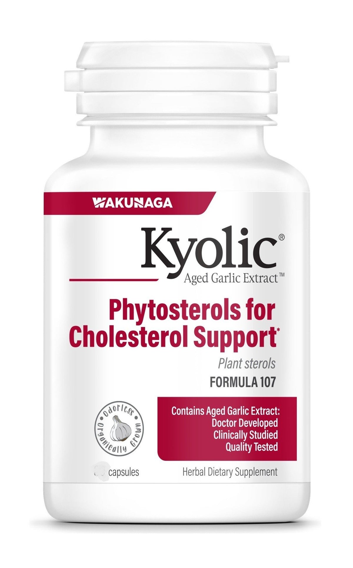 Kyolic Kyolic-Phytosterols for Cholesterol Support Formula 107 240 Capsule