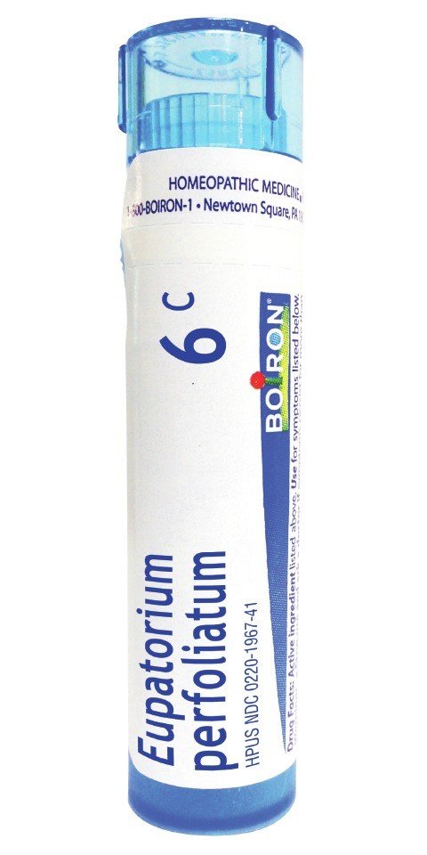 Boiron Eupatorium Perfoliatum 6C Homeopathic Single Medicine For Pain 1 Tube Pellet