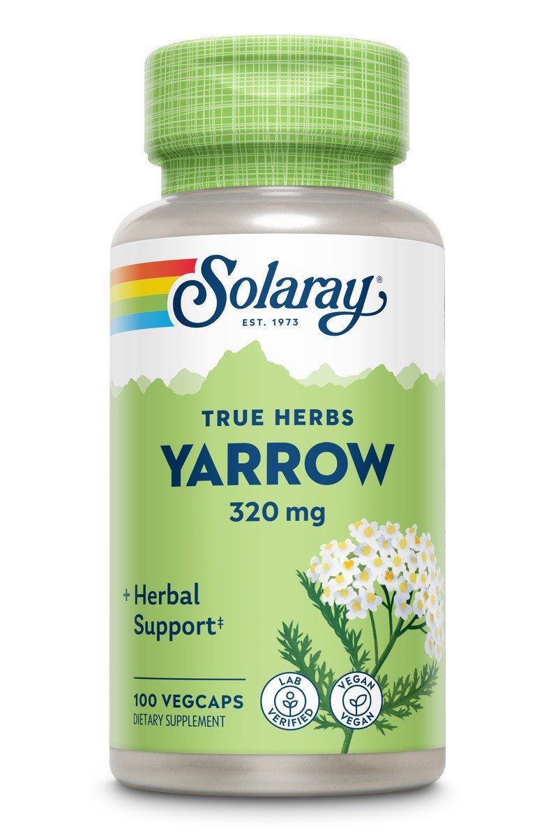 Solaray Yarrow 320mg 100 Capsule