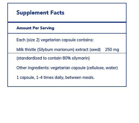 Pure Encapsulations Silymarin 120 Vegcap