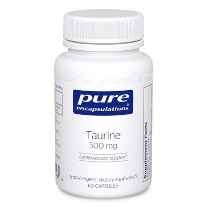 Pure Encapsulations Taurine 500 mg 60 Vegcap
