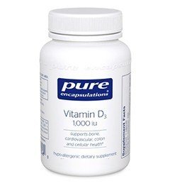 Pure Encapsulations Vitamin D3 1,000 IU 120 VegCap
