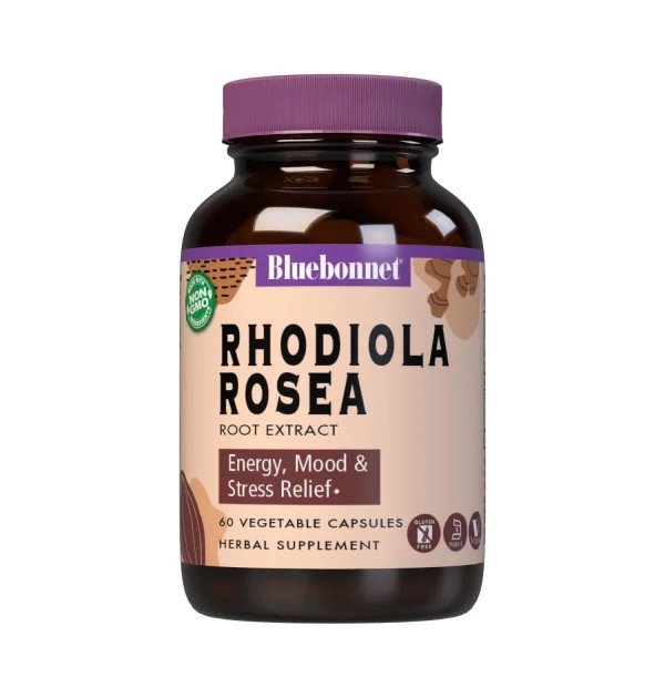 Bluebonnet Rhodiola Rosea 200mg 60 VegCap