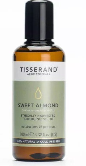 Tisserand Sweet Almond Pure Blending Base Oil 3.3 oz Oil