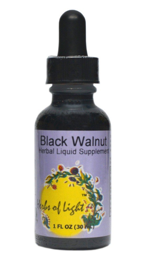 Herbs of Light Black Walnut Hulls 1 oz Liquid