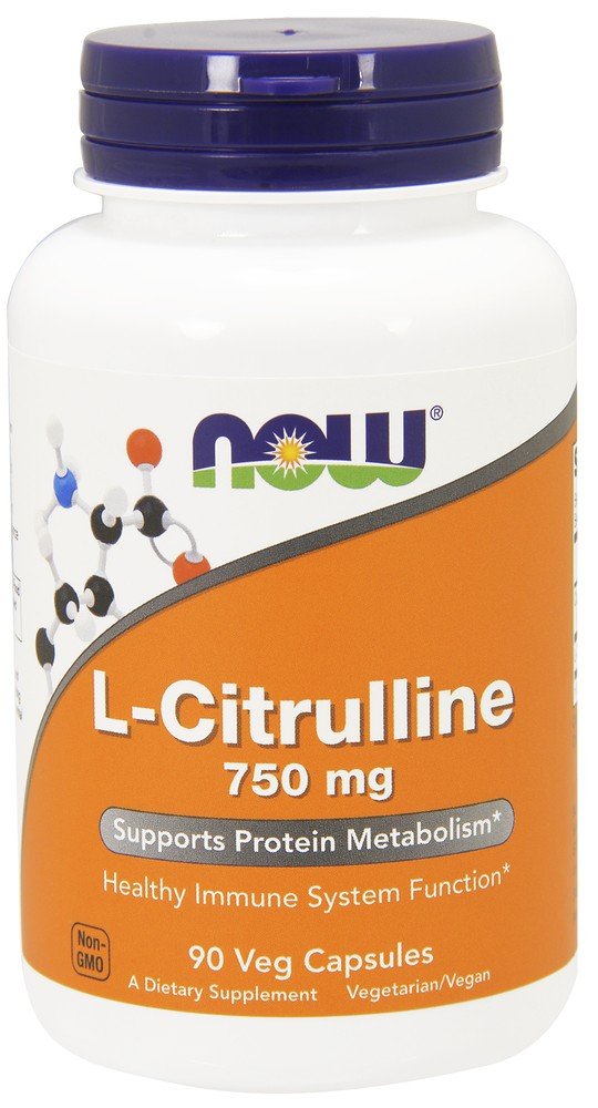 Now Foods L-Citrulline 750 mg 90 Capsule
