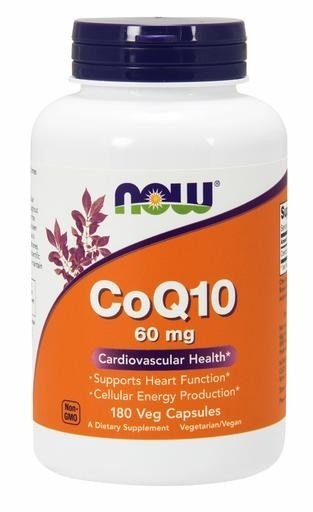 Now Foods CoQ10, 60 mg, Vegetarian 180 VegCap