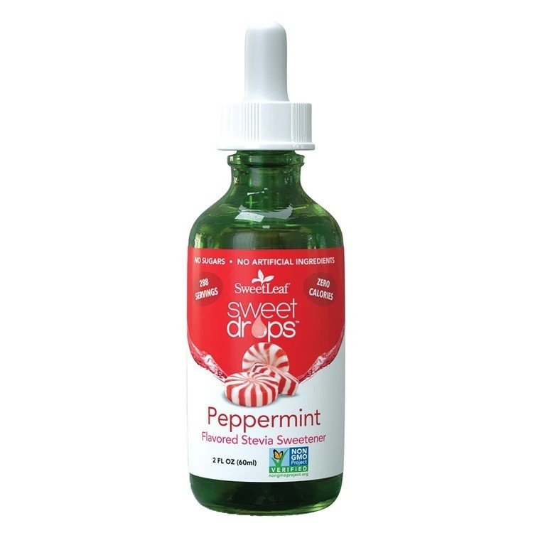 SweetLeaf Clear Liquid Stevia Pepermint 2 oz Liquid