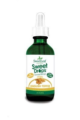 SweetLeaf Clear Liquid Stevia English Toffee 2 oz Liquid