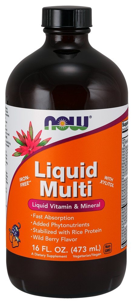 Now Foods Liquid Multi - Wild Berry 16 oz Liquid