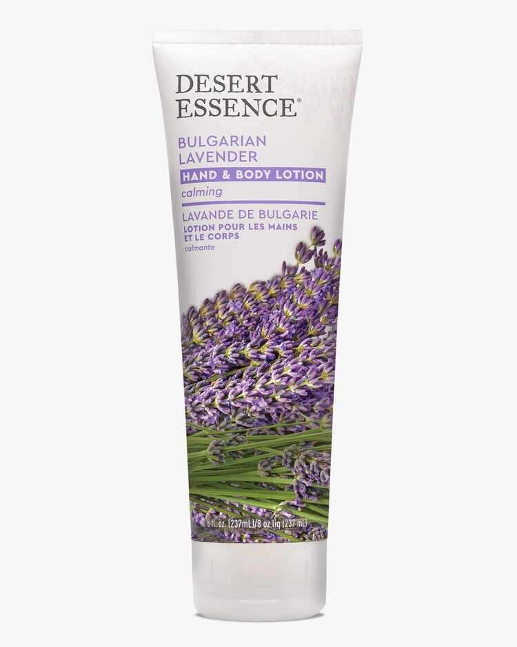 Desert Essence Bulgarian Lavender Hand and Body Lotion Organics 8 oz Cream