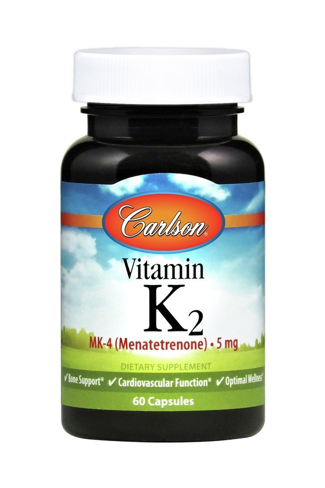 Carlson Laboratories Vitamin K-2 5mg 60 Capsule