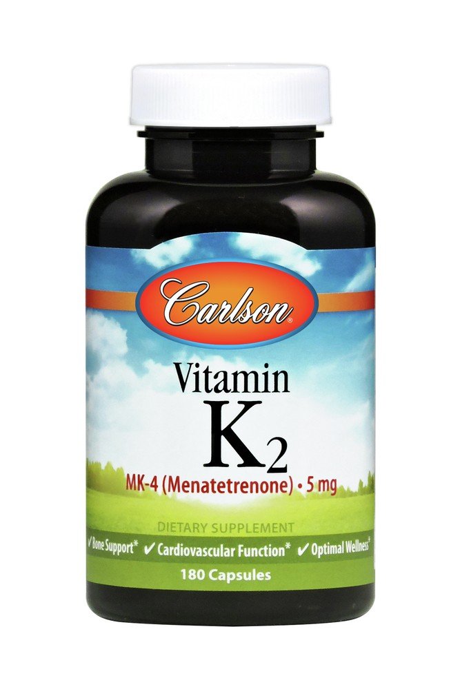 Carlson Laboratories Vitamin K-2 5 mg 180 Capsule