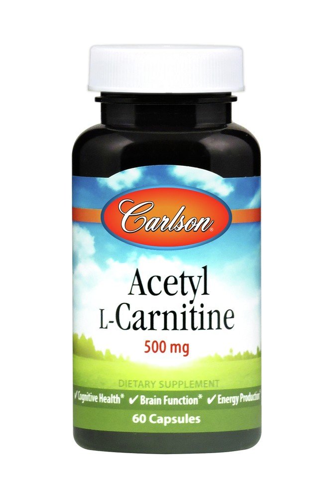 Carlson Laboratories Acetyl L Carnitine 60 Capsule