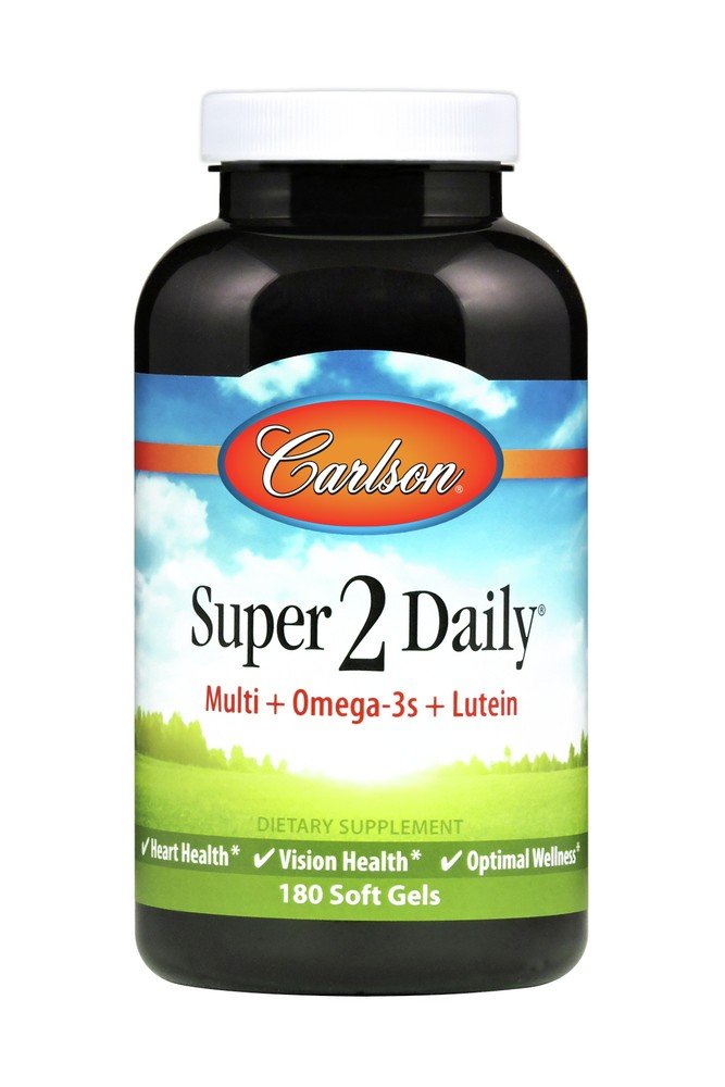 Carlson Laboratories Super 2 Daily 180 Softgel