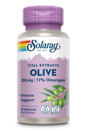 Solaray Olive Leaf Extract 250mg 30 Capsule
