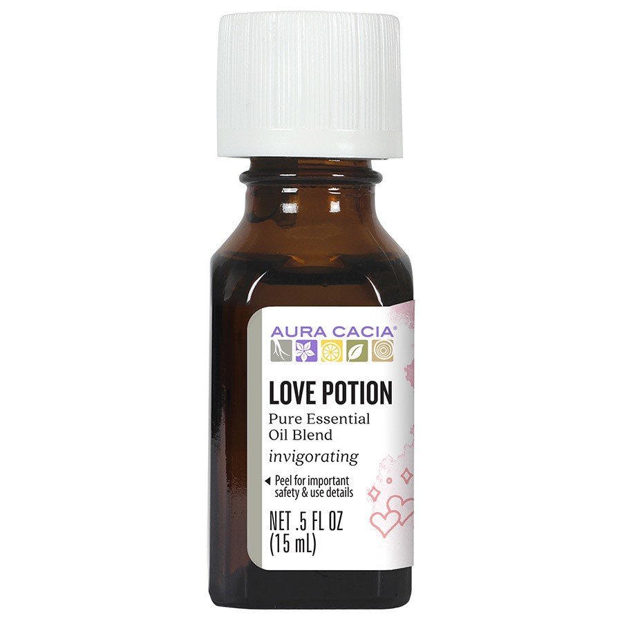 Aura Cacia Essential Solutions Love Potion 0.5 oz Oil