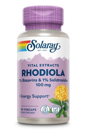 Solaray Rhodiola Extract 100mg 30 Capsule