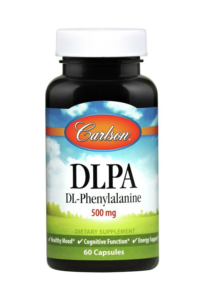 Carlson Laboratories DLPA DL-Phenylalanine 60 Capsule
