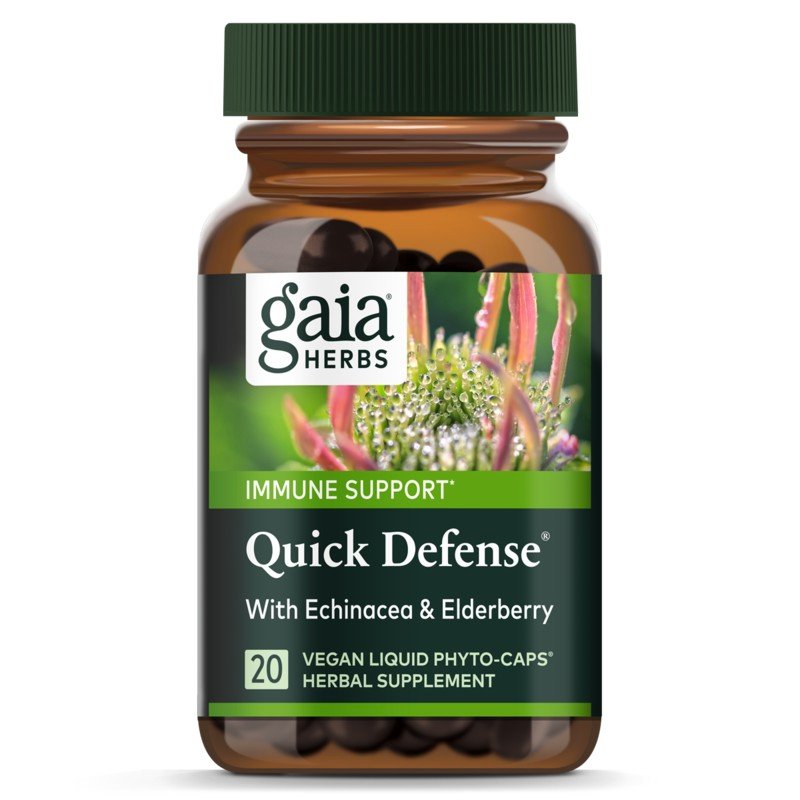 Gaia Herbs Quick Defense 20 VegCap