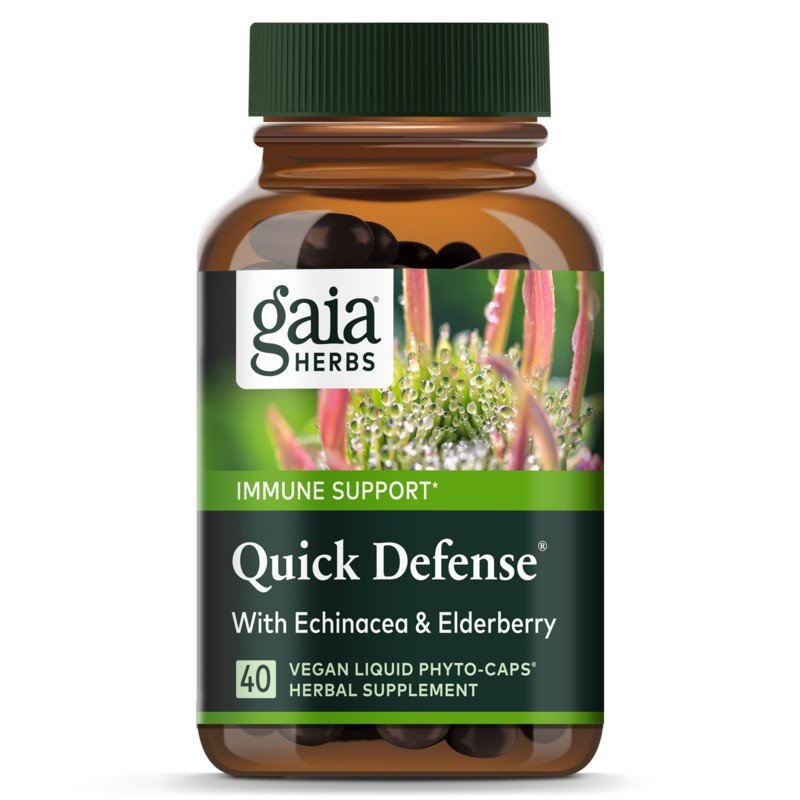 Gaia Herbs Quick Defense 40 VegCap