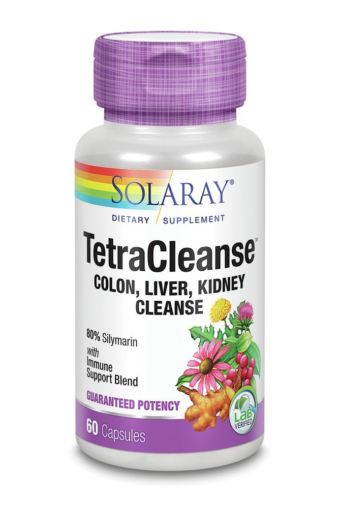 Solaray Tetra Cleanse 60 Capsule