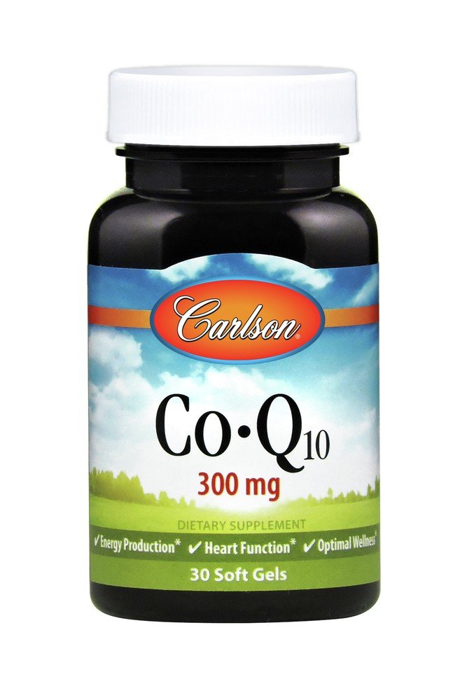 Carlson Laboratories CoQ10 300mg 30 Softgel