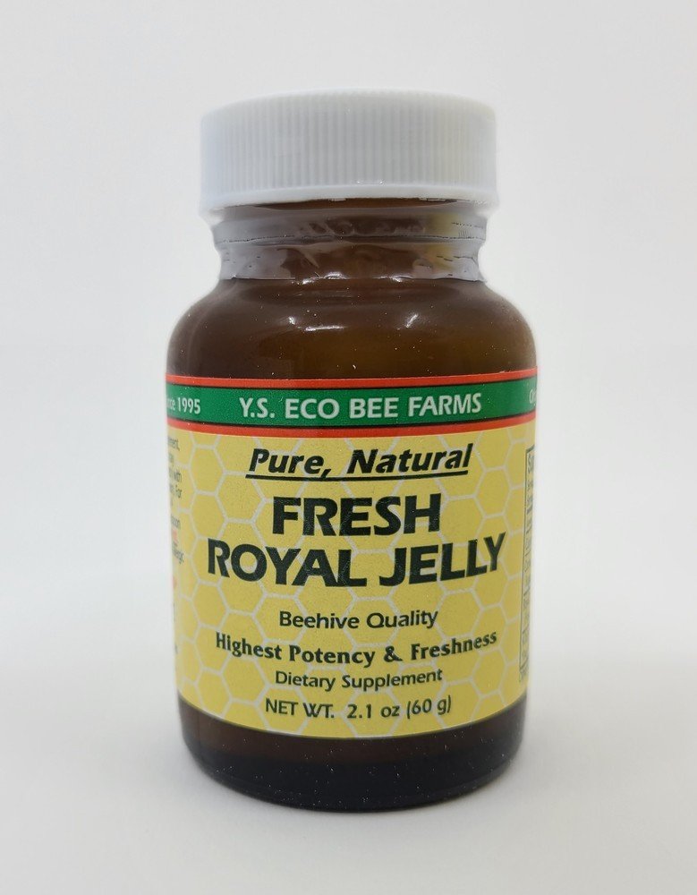 YS Eco Bee Farms 100% Pure Fresh Royal Jelly 60,000 mg 2.1 oz Liquid