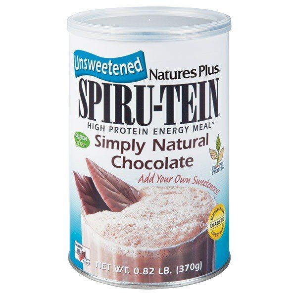 Nature's Plus Simply Natural Spirutein Chocolate 0.82 lbs Powder