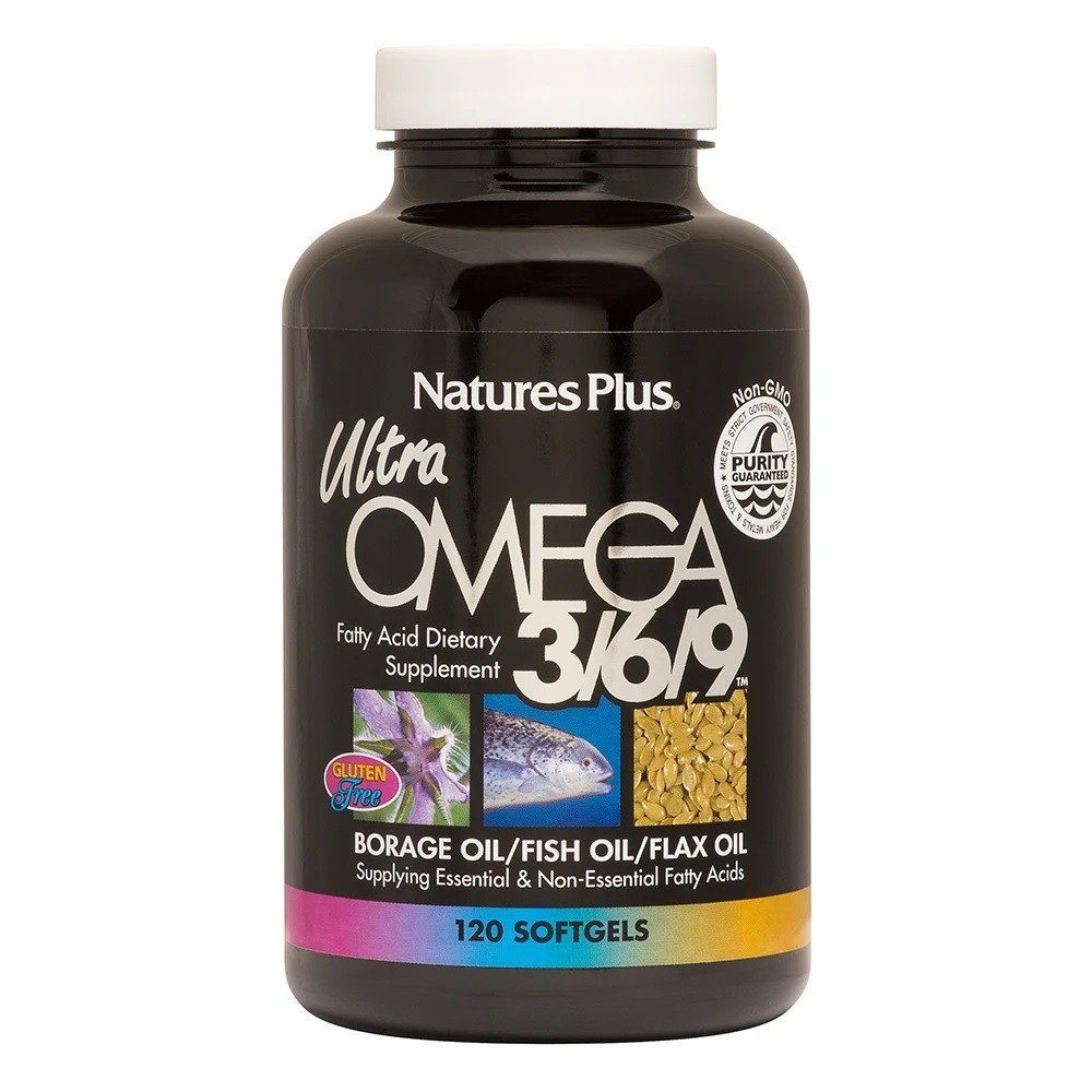 Nature&#39;s Plus Ultra Omega 3/6/9 1200 mg 120 Softgel