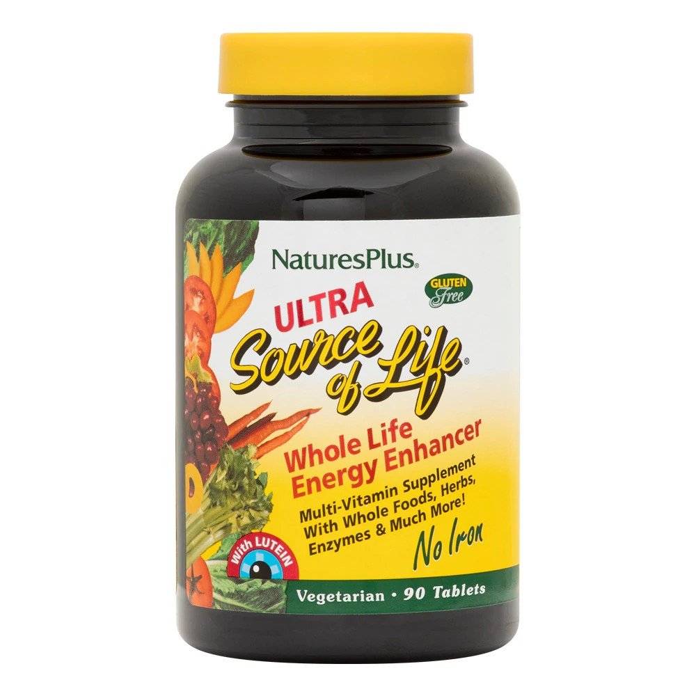 Nature's Plus Ultra Source Of Life With Lutein-No Iron 90 Tablet