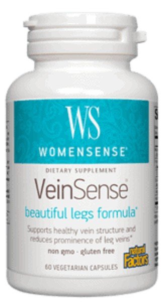 Natural Factors VeinSense 60 VegCap