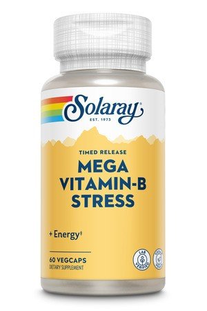 Solaray Timed Release Mega B-Stress 60 VegCaps
