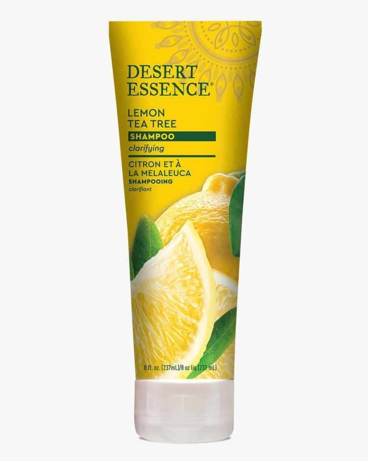 Desert Essence Lemon Tea Tree Shampoo For Oily Hair 8 oz Cream