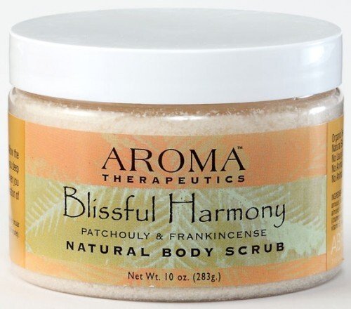 Abra Therapeutics Blissful Harmony Body Scrub-Patchouly & Frankincense 10 oz Jar