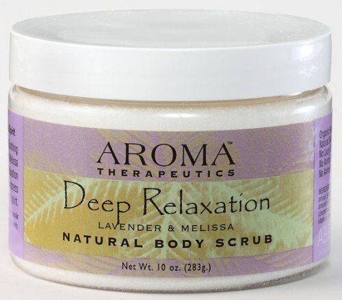 Abra Therapeutics Deep Relaxation Body Scrub-Lavender & Melissa 10 oz Jar