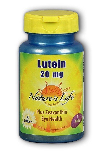 Natures Life Lutein 20mg 30 Softgel