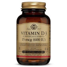 Solgar Vitamin D3 600 IU 120 VegCap